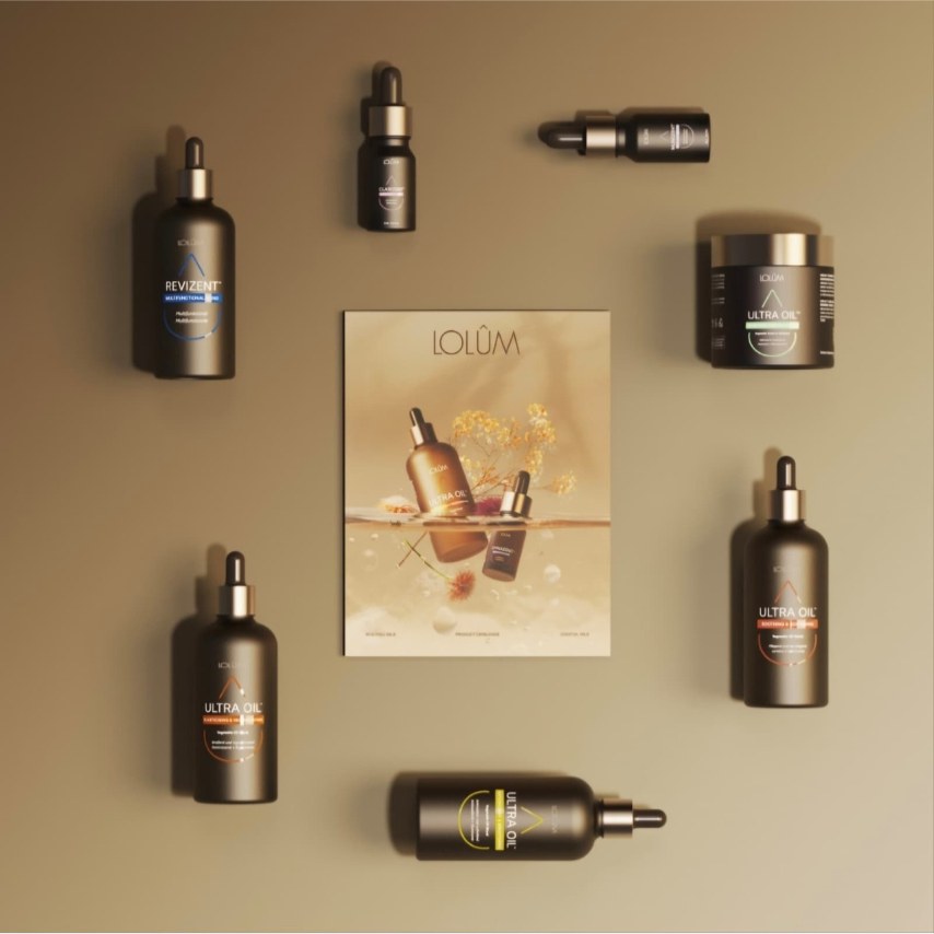 CHOGAN LOLÛM Business Starter mit Ultra Oil Pflanzenölmischungen, Revizent Serum und LOLÛM Katalog